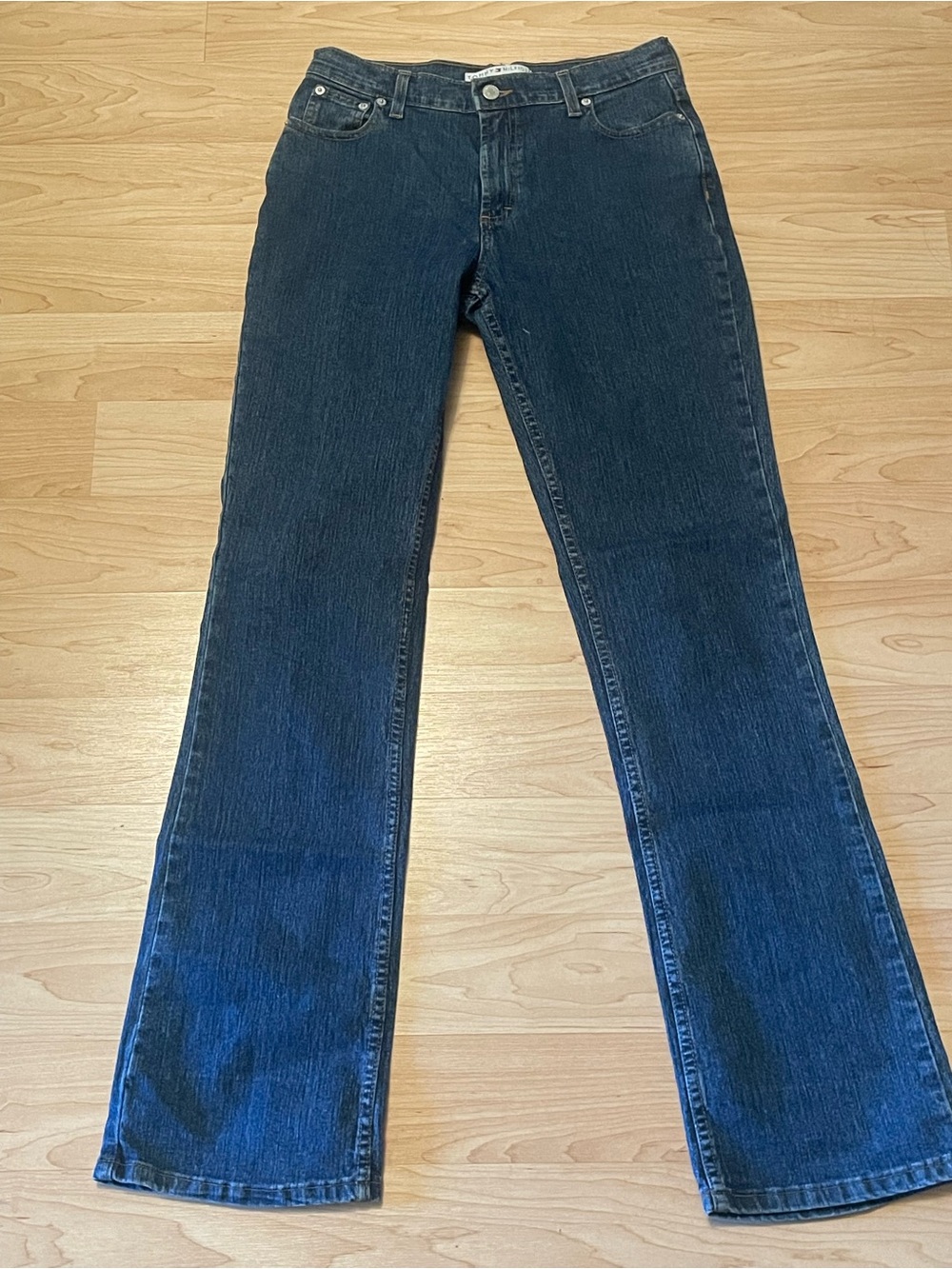 Tommy Hilfiger Navy Blue Bootcut Jeans